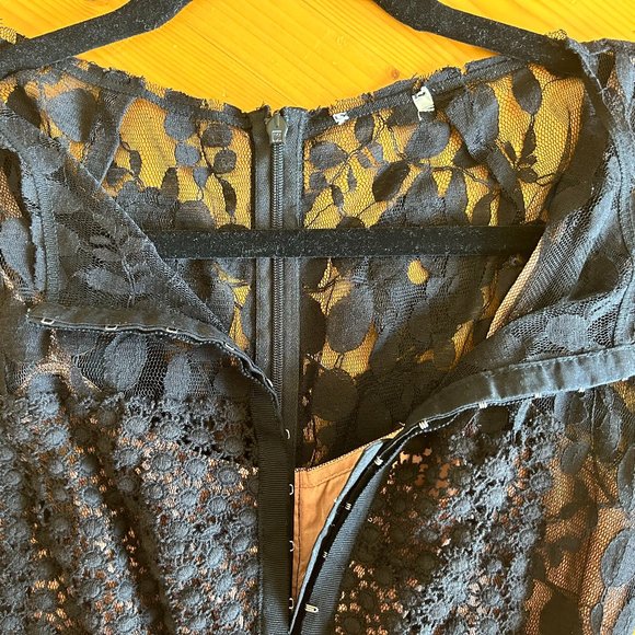 Anthropologies Top Rated and Sold Out Byron Lars Sheath Dress Black XS, S - Picture 12 of 16